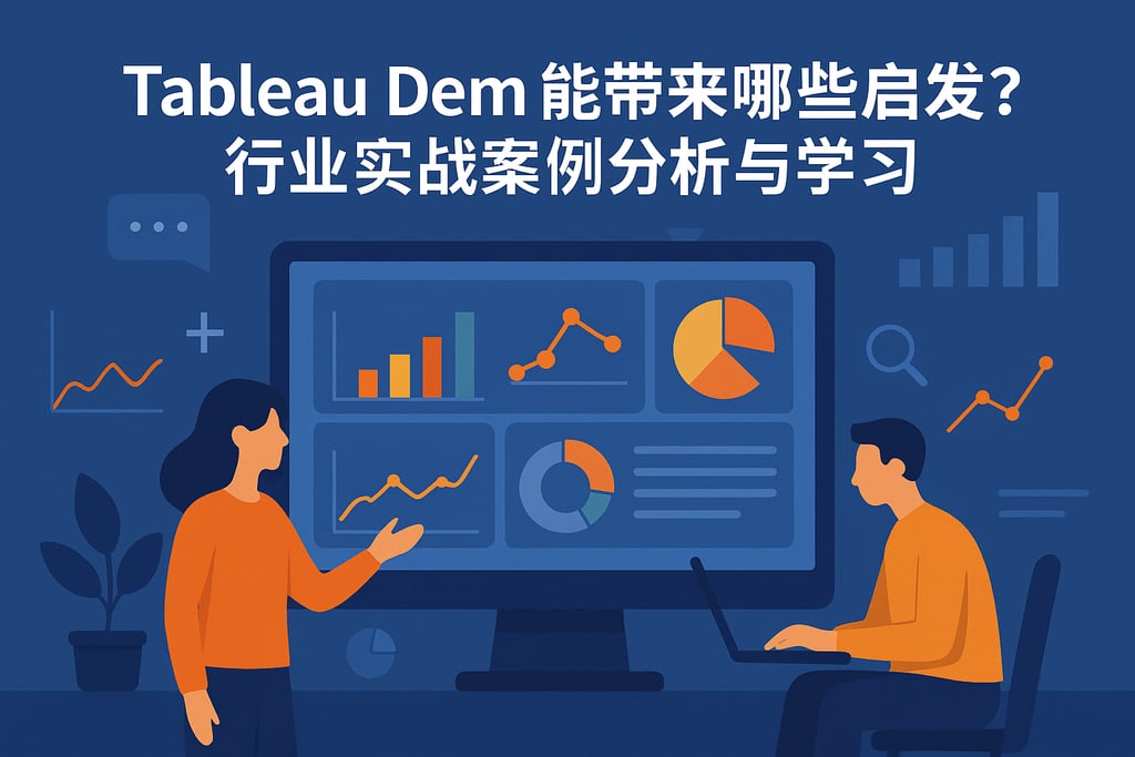 Tableau Demo能带来哪些启发？行业实战案例分析与学习
